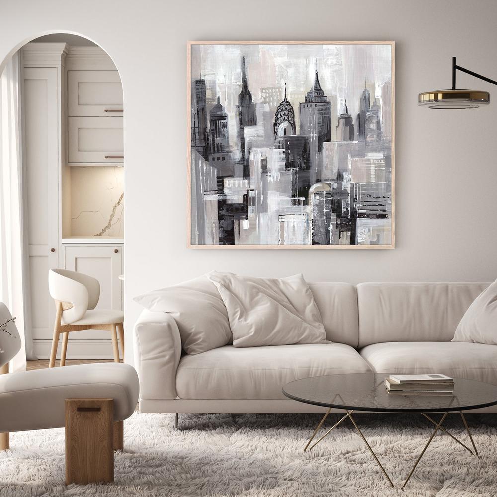 Pink Manhattan Impressions, Style A-by-Lera-wall-art-print-canvas-poster-framed-Gioia