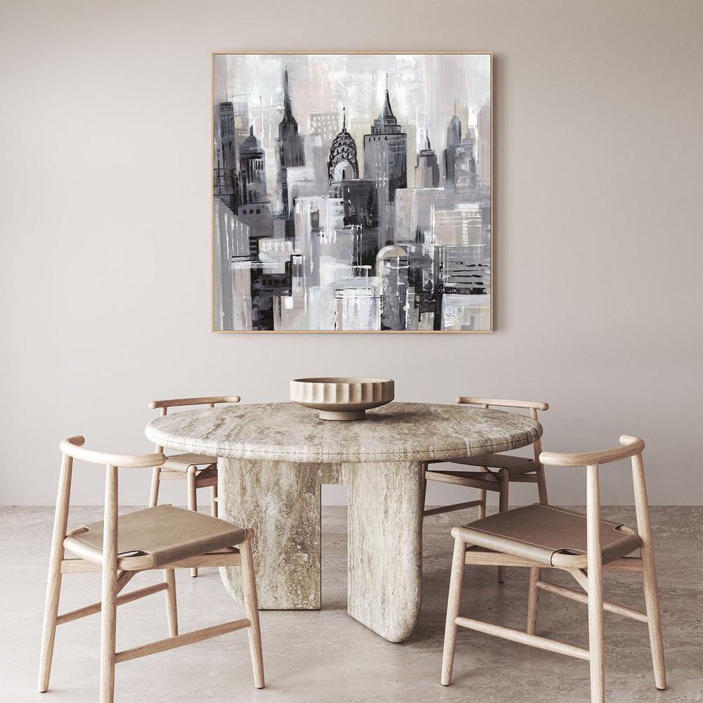 Pink Manhattan Impressions, Style A-by-Lera-wall-art-print-canvas-poster-framed-Gioia