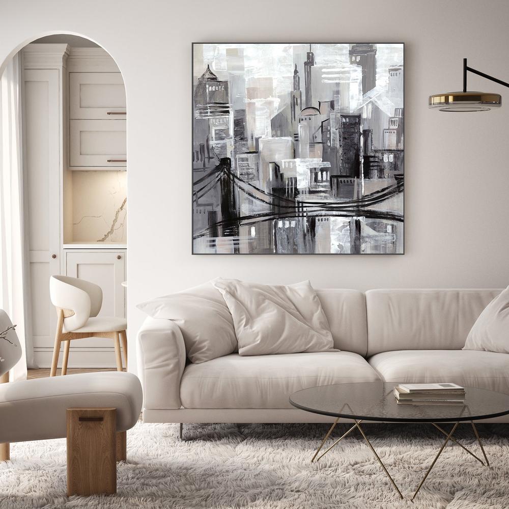 Pink Manhattan Impressions, Style B-by-Lera-wall-art-print-canvas-poster-framed-Gioia