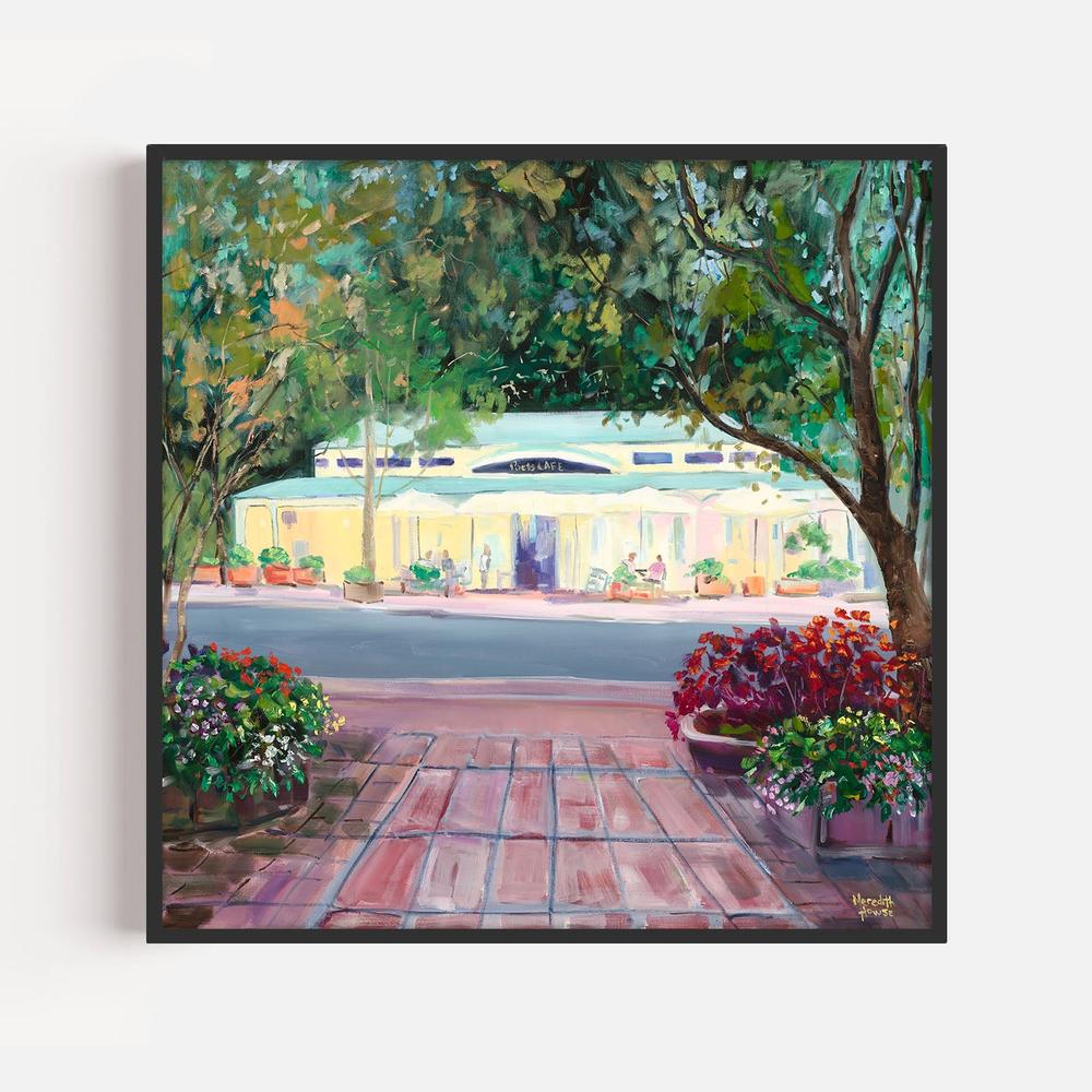 Poets Cafe Montville-by-Meredith Howse-wall-art-print-canvas-poster-framed-Gioia