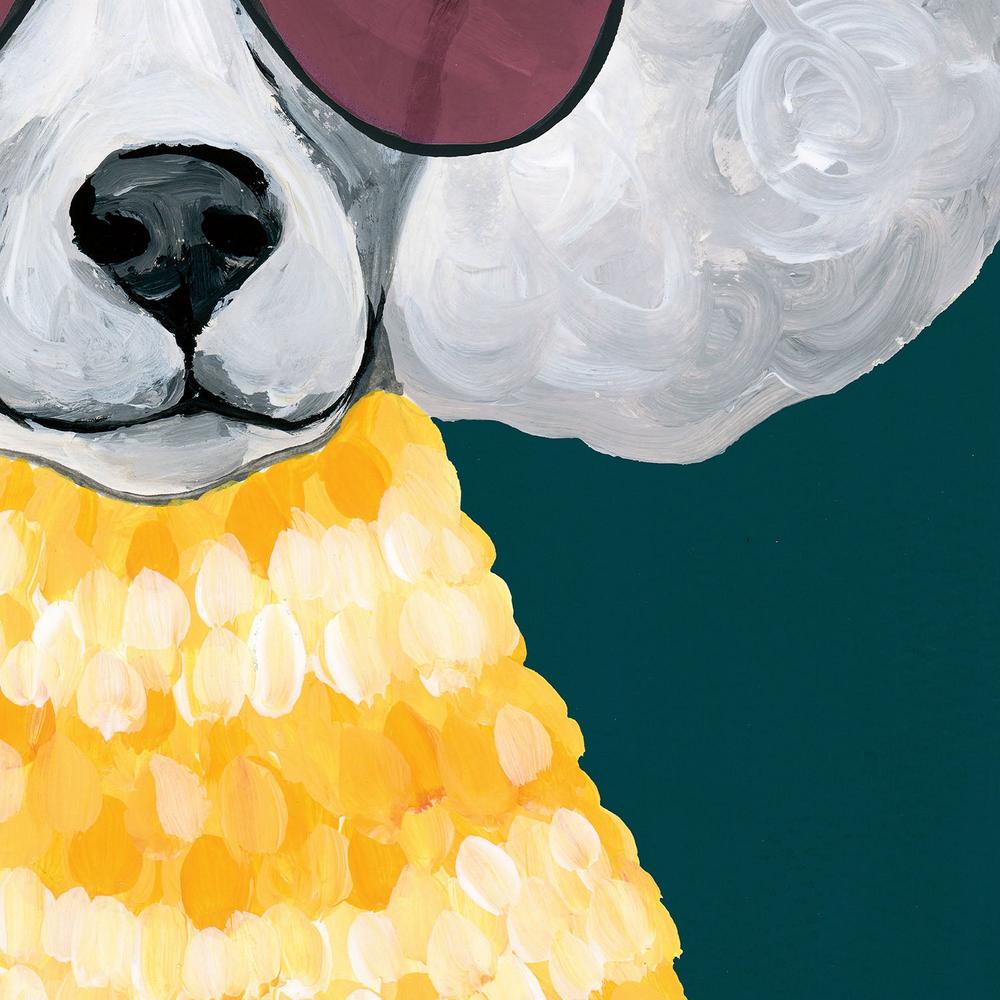 Poodle Power-by-Yvette St. Amant-wall-art-print-canvas-poster-framed-Gioia