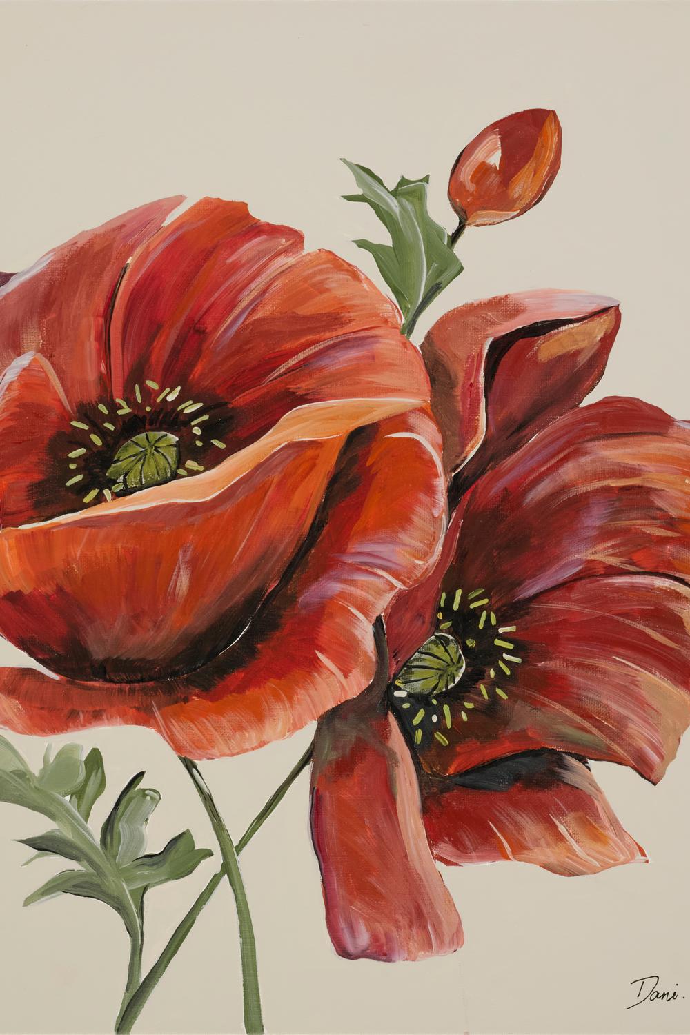 Poppies-by-Dani Heyward-wall-art-print-canvas-poster-framed-Gioia