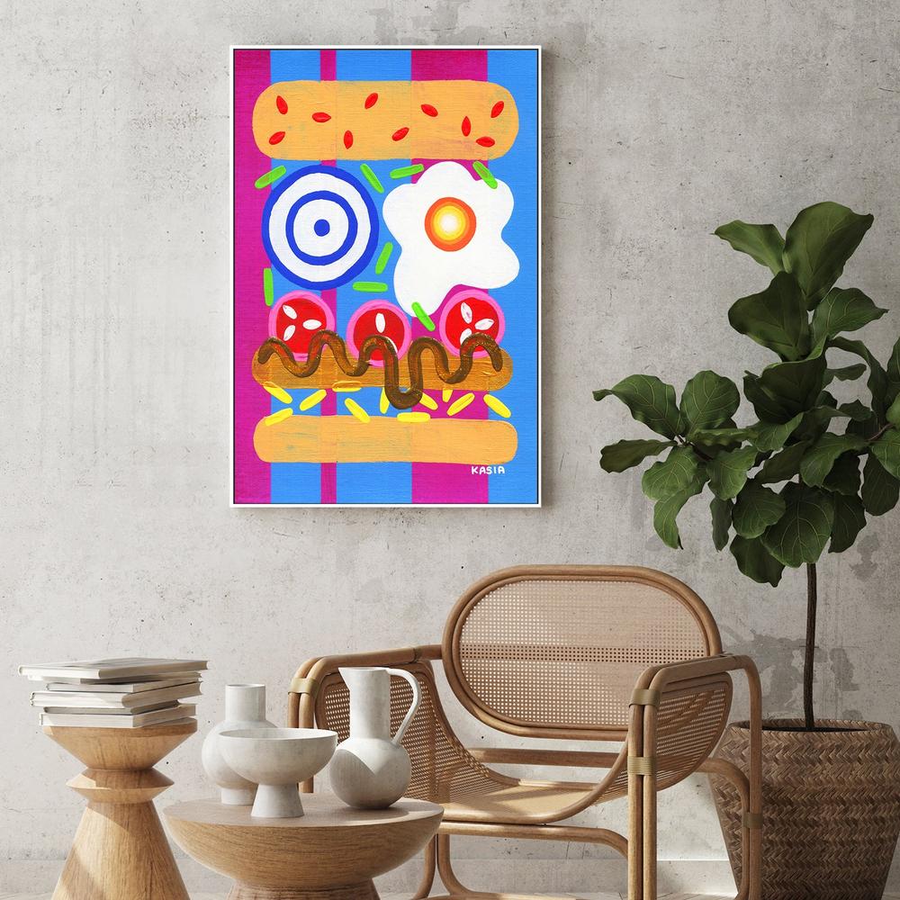 Pretty Hungry-by-Kasia Amanda-wall-art-print-canvas-poster-framed-Gioia