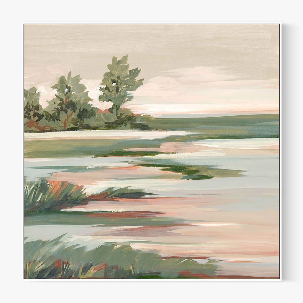 Quiet Marsh Under Soft Skies, Style B-by-Lera-wall-art-print-canvas-poster-framed-Gioia