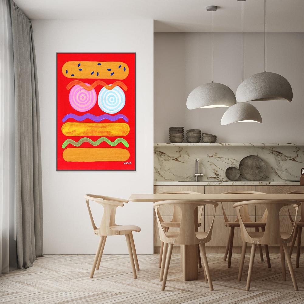 Red Hot-by-Kasia Amanda-wall-art-print-canvas-poster-framed-Gioia