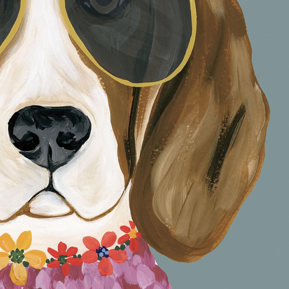 Regal Beagle v2-by-Yvette St. Amant-wall-art-print-canvas-poster-framed-Gioia
