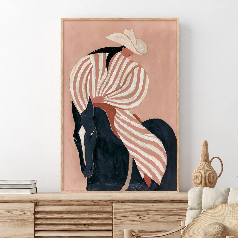 Riding Out-by-Lady Hana-wall-art-print-canvas-poster-framed-Gioia