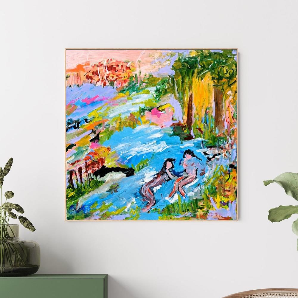 Riverside Rhapsody Fine Art Print-by-Alpana Rai-wall-art-print-canvas-poster-framed-Gioia