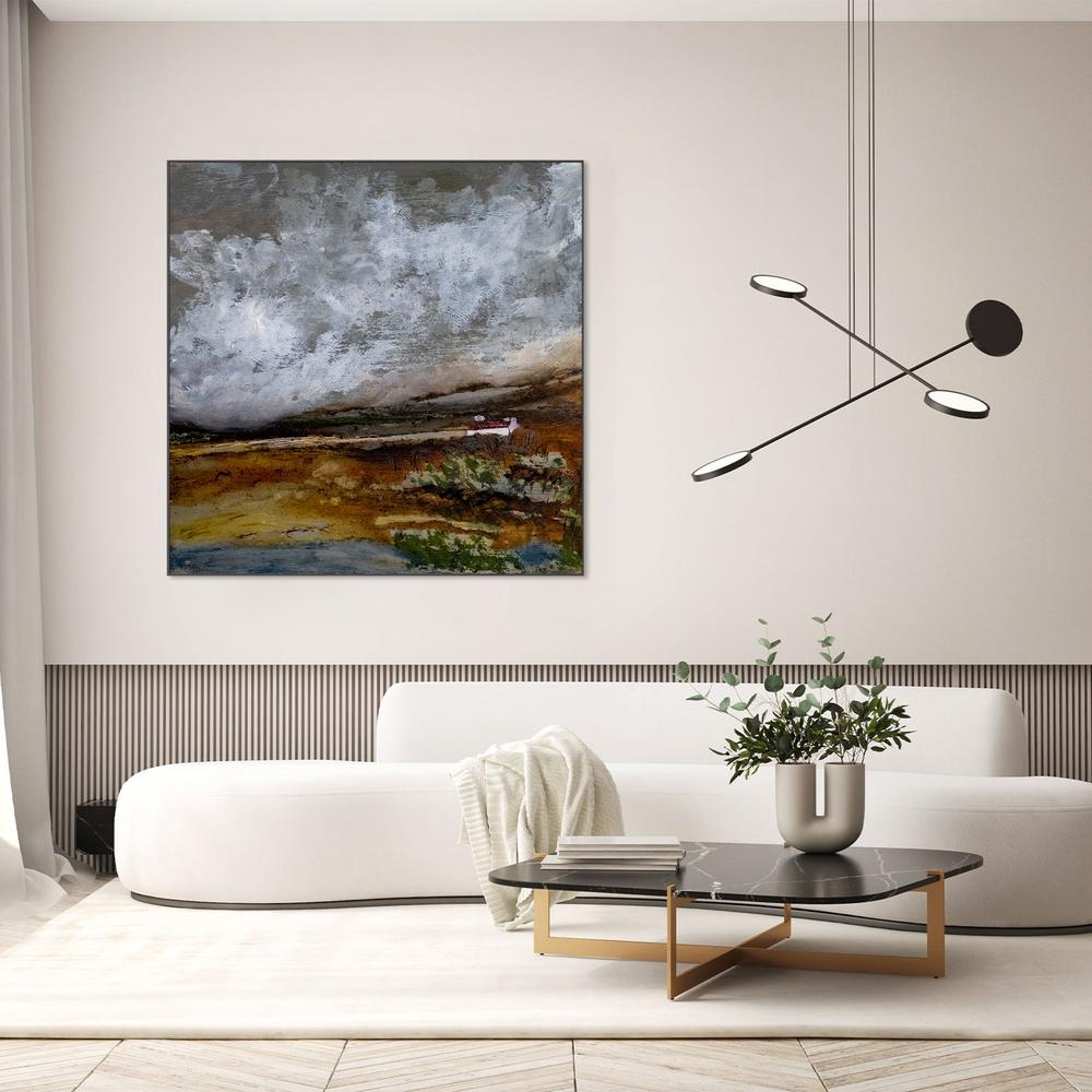 Rolling Clouds-by-Louise O'Hara-wall-art-print-canvas-poster-framed-Gioia