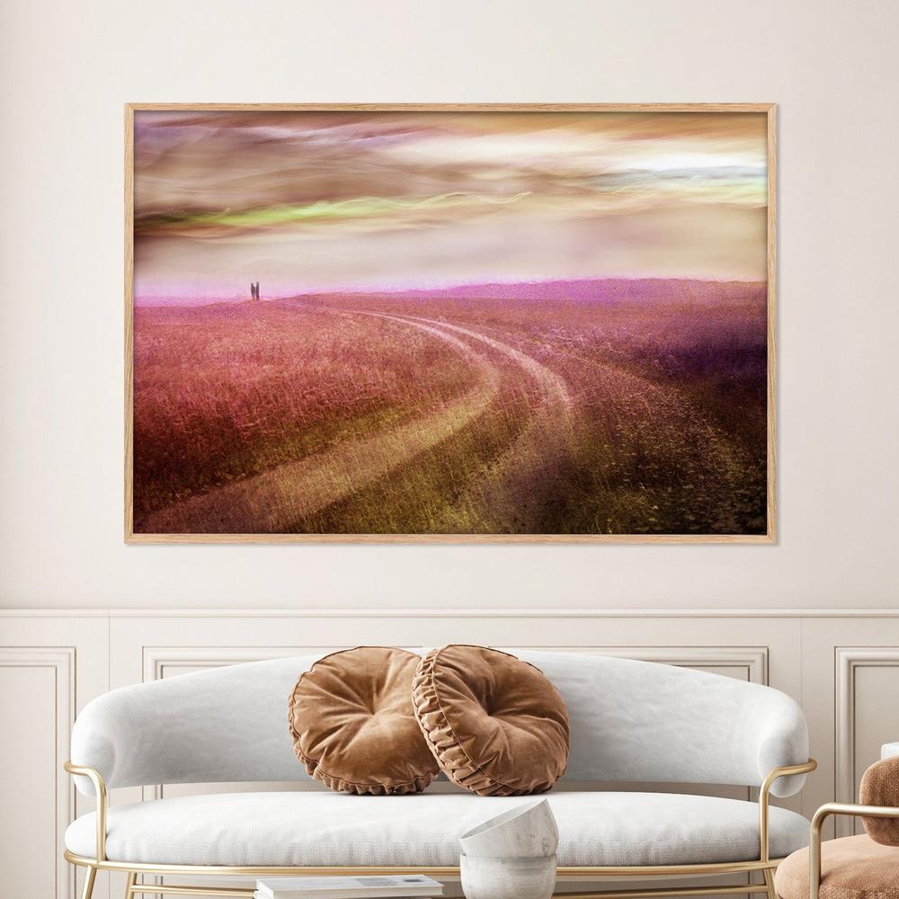 Romantic Field Path-by-Christina Sillen-wall-art-print-canvas-poster-framed-Gioia