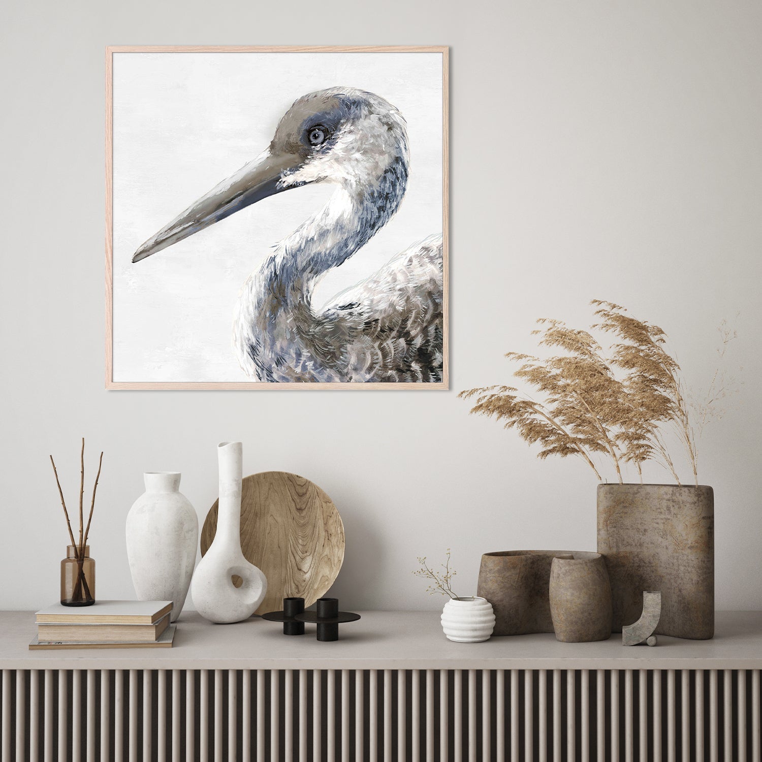 Sand Crane-by-Jacob Q-wall-art-print-canvas-poster-framed-Gioia