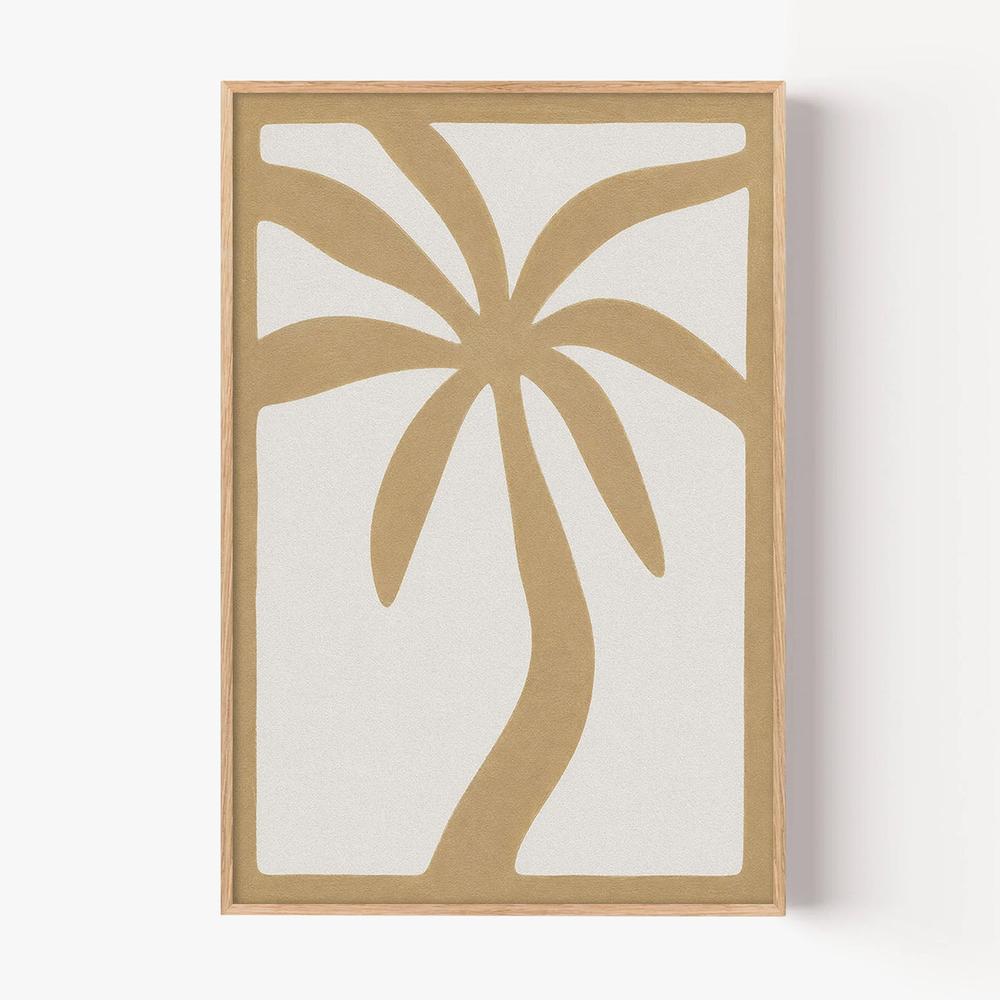 Sand Palm-by-Lady Hana-wall-art-print-canvas-poster-framed-Gioia