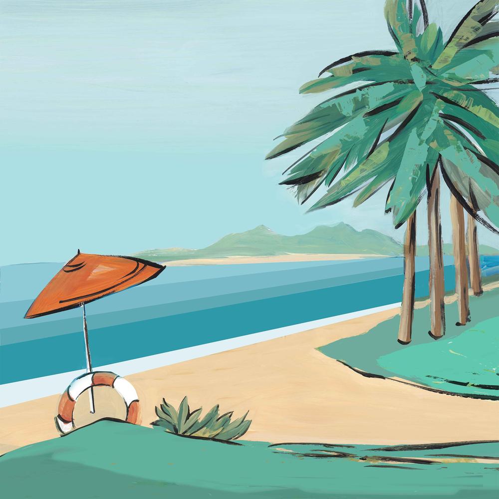 Sandy Beach-by-Lera-wall-art-print-canvas-poster-framed-Gioia