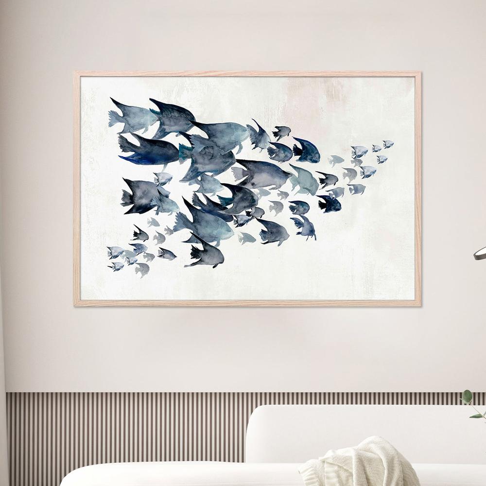 School Time, Style A-by-Jacob Q-wall-art-print-canvas-poster-framed-Gioia
