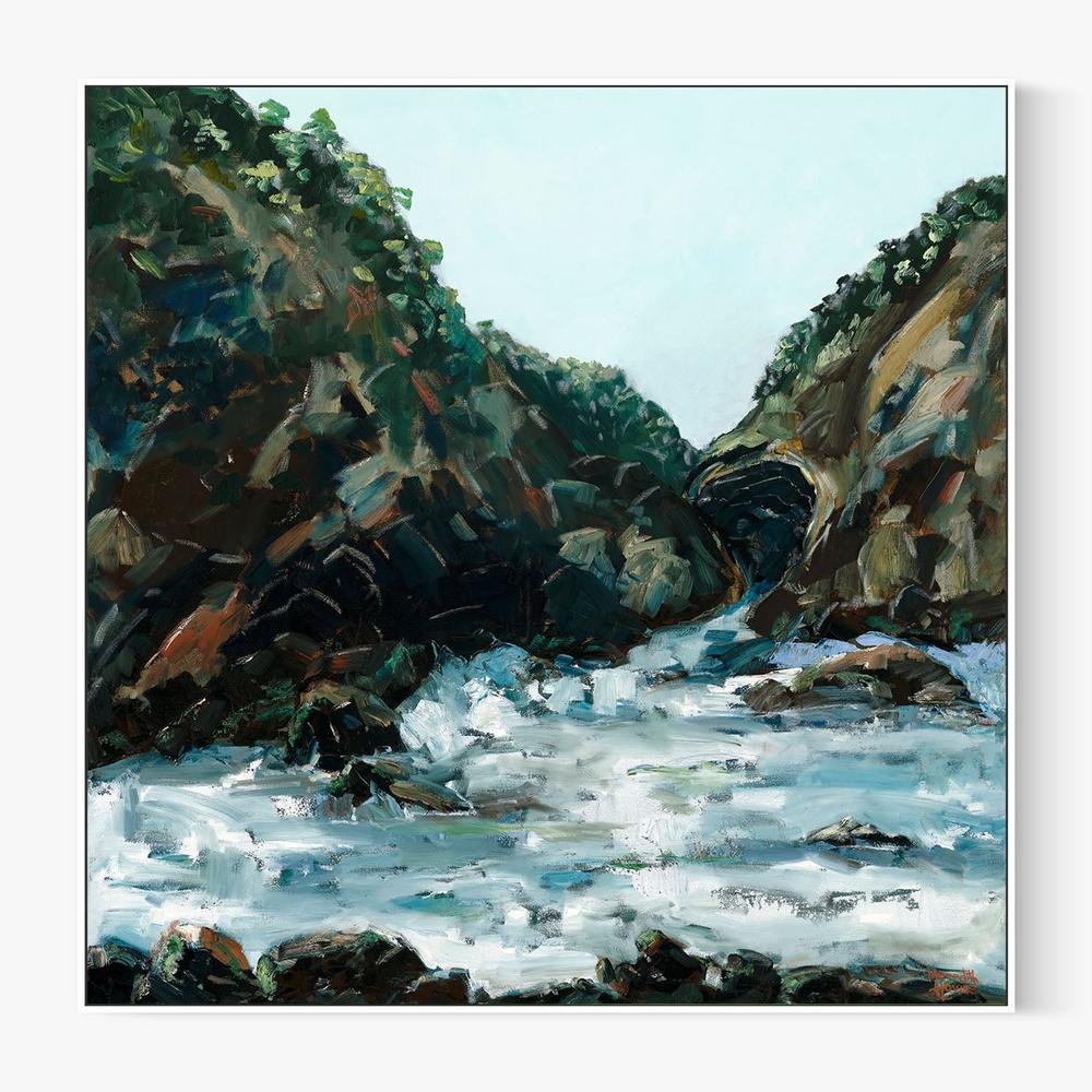 Sea Rocks Sea Cove-by-Meredith Howse-wall-art-print-canvas-poster-framed-Gioia