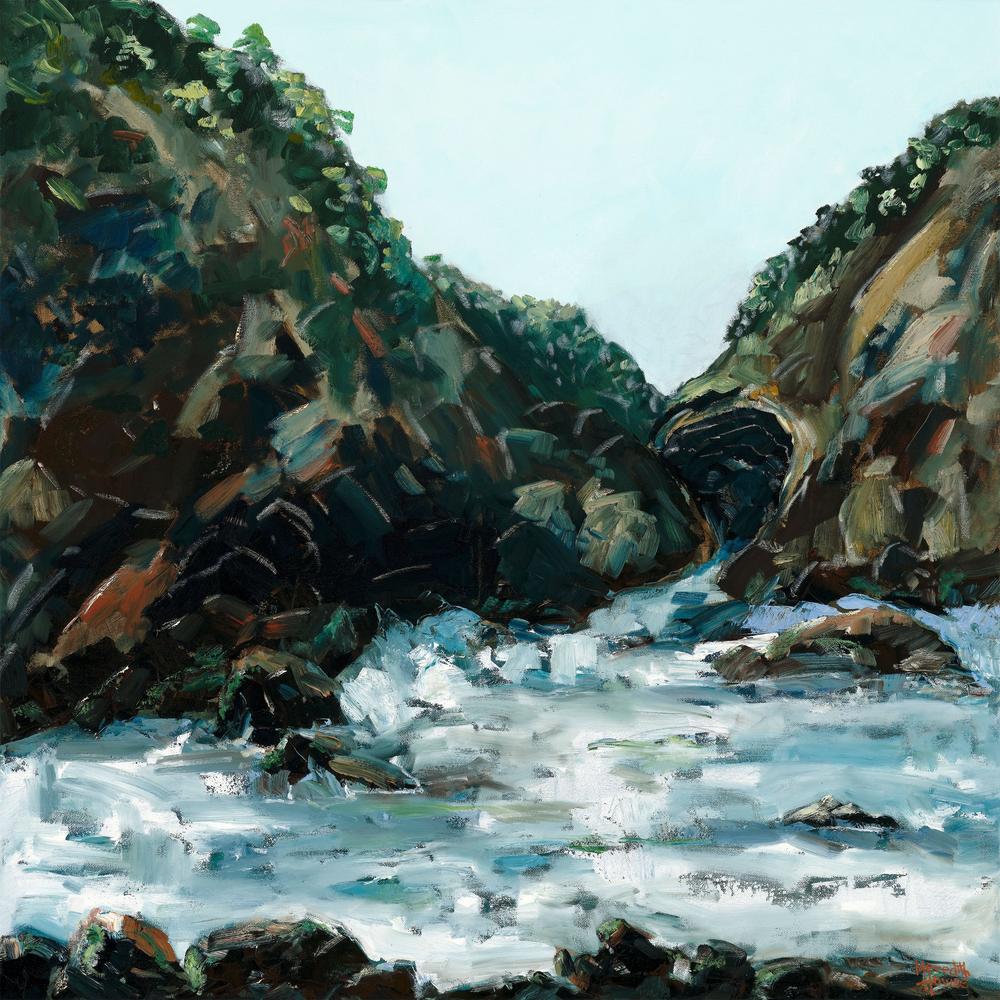Sea Rocks Sea Cove-by-Meredith Howse-wall-art-print-canvas-poster-framed-Gioia