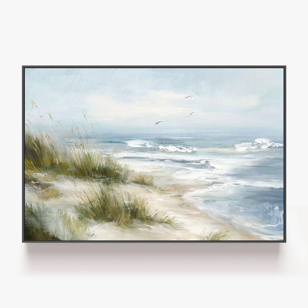 Seaside Escape, Style A-by-Nina Blue-wall-art-print-canvas-poster-framed-Gioia