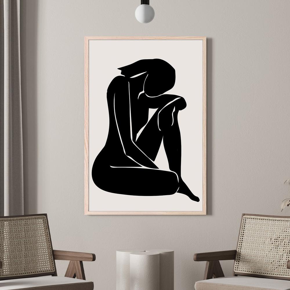 Seated Contemplation-by-jay stanley-wall-art-print-canvas-poster-framed-Gioia
