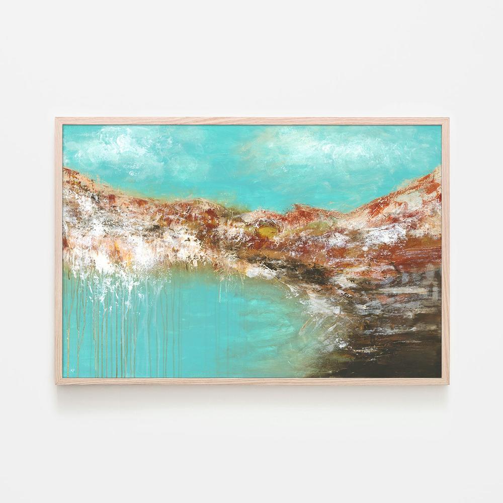 Seeking summer-by-Carrie Welsh-wall-art-print-canvas-poster-framed-Gioia