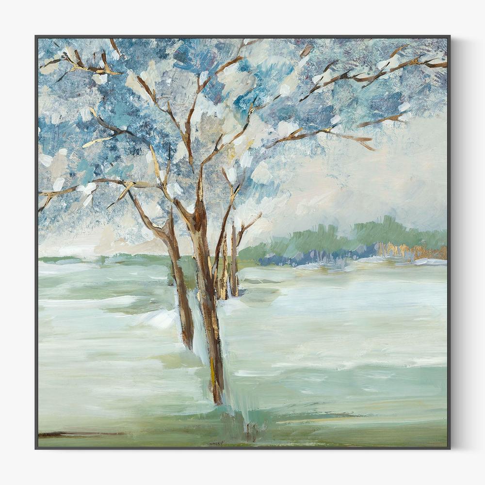 Serene Blue Scenes, Style A-by-Lera-wall-art-print-canvas-poster-framed-Gioia