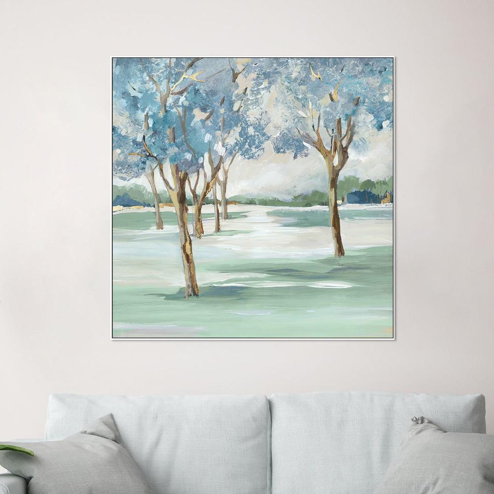 Serene Blue Scenes, Style B-by-Lera-wall-art-print-canvas-poster-framed-Gioia