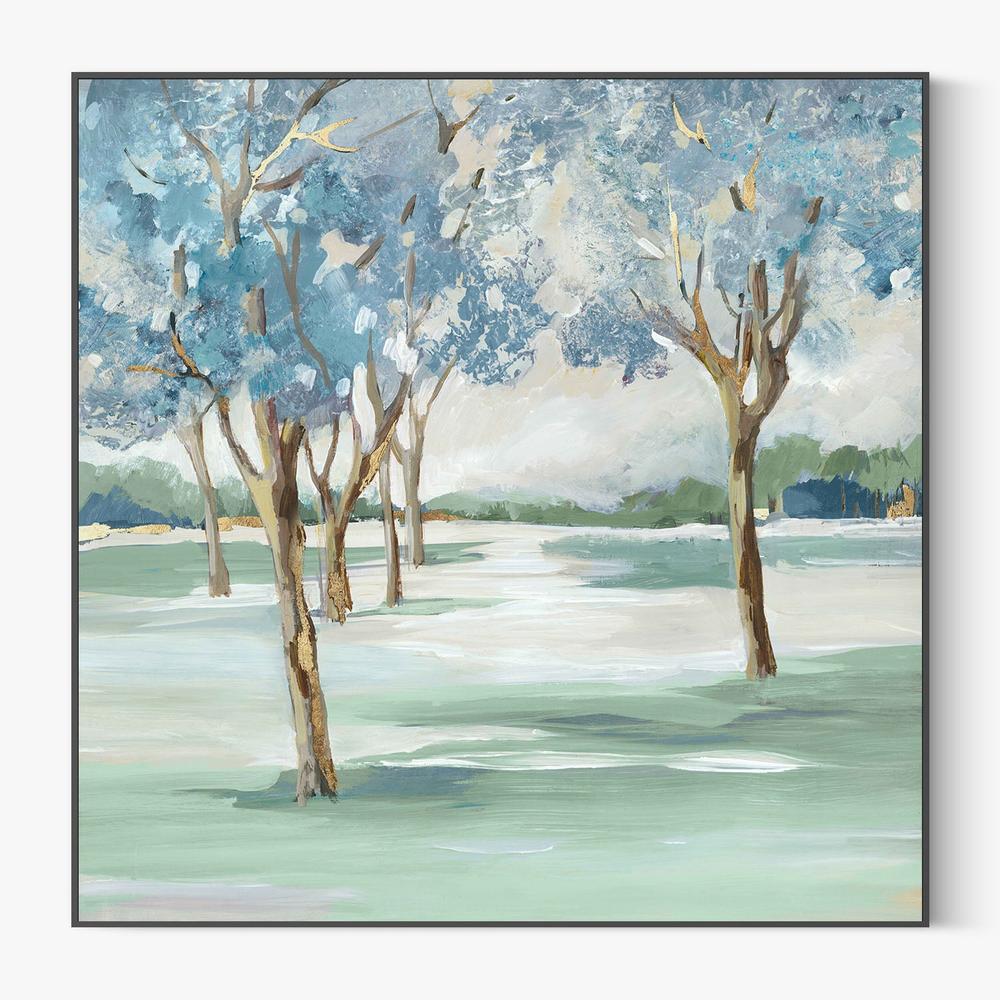 Serene Blue Scenes, Style B-by-Lera-wall-art-print-canvas-poster-framed-Gioia