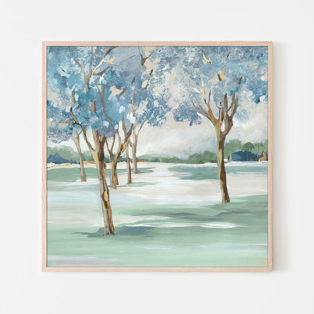 Serene Blue Scenes, Style B-by-Lera-wall-art-print-canvas-poster-framed-Gioia