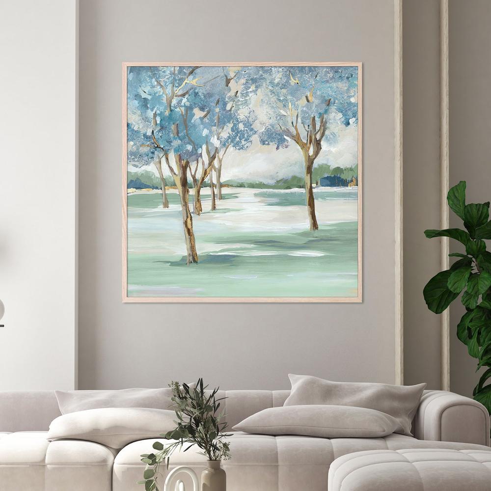 Serene Blue Scenes, Style B-by-Lera-wall-art-print-canvas-poster-framed-Gioia