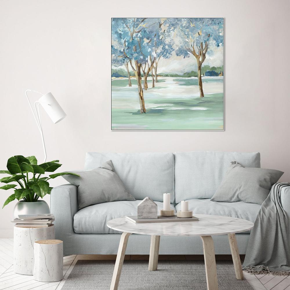 Serene Blue Scenes, Style B-by-Lera-wall-art-print-canvas-poster-framed-Gioia
