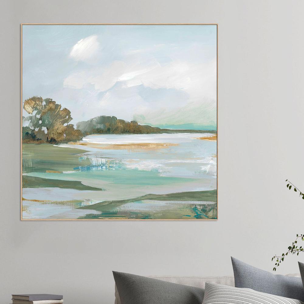 Serene Blue, Style A-by-Lera-wall-art-print-canvas-poster-framed-Gioia