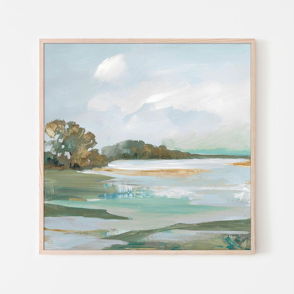 Serene Blue, Style A-by-Lera-wall-art-print-canvas-poster-framed-Gioia