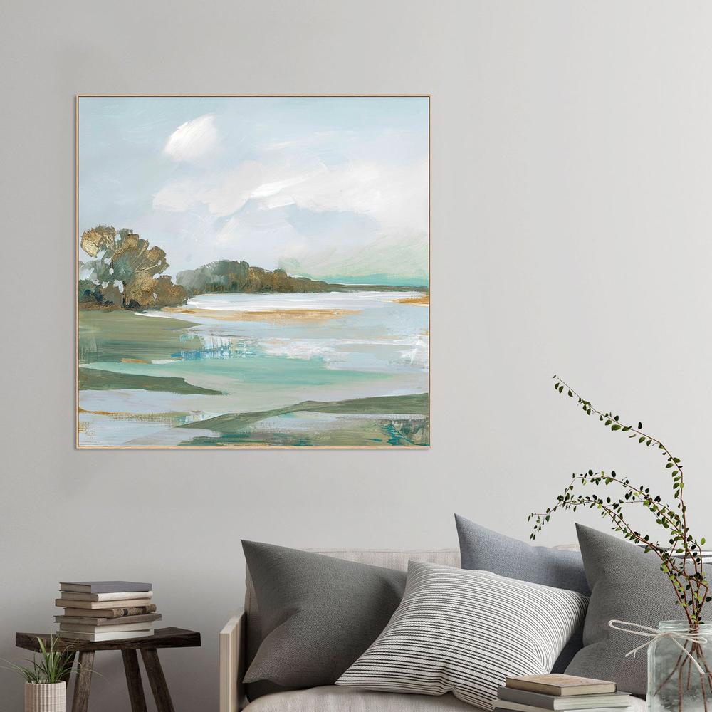 Serene Blue, Style A-by-Lera-wall-art-print-canvas-poster-framed-Gioia