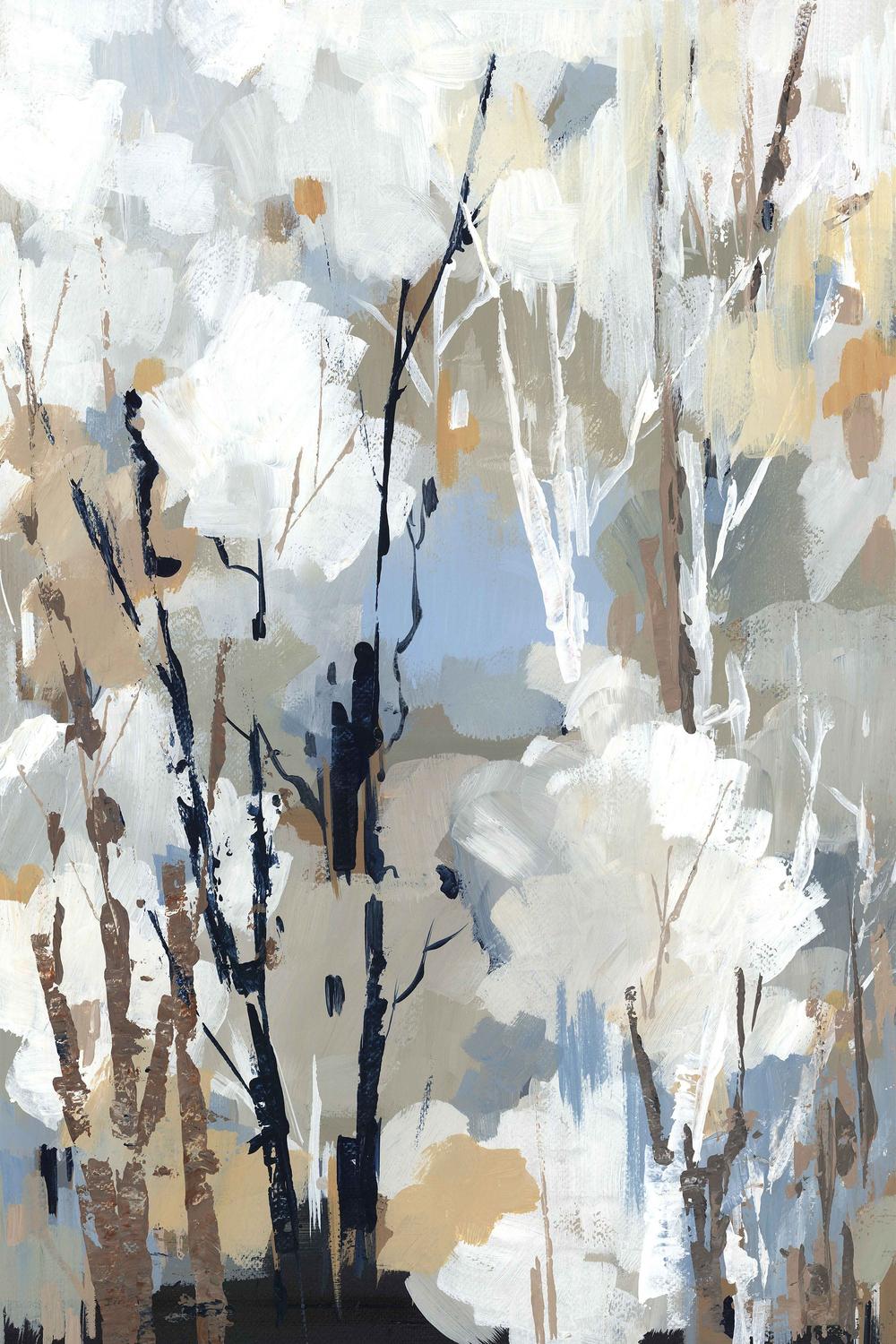 Silversong Birch, Style A & B, Set Of 2-by-Lera-wall-art-print-canvas-poster-framed-Gioia