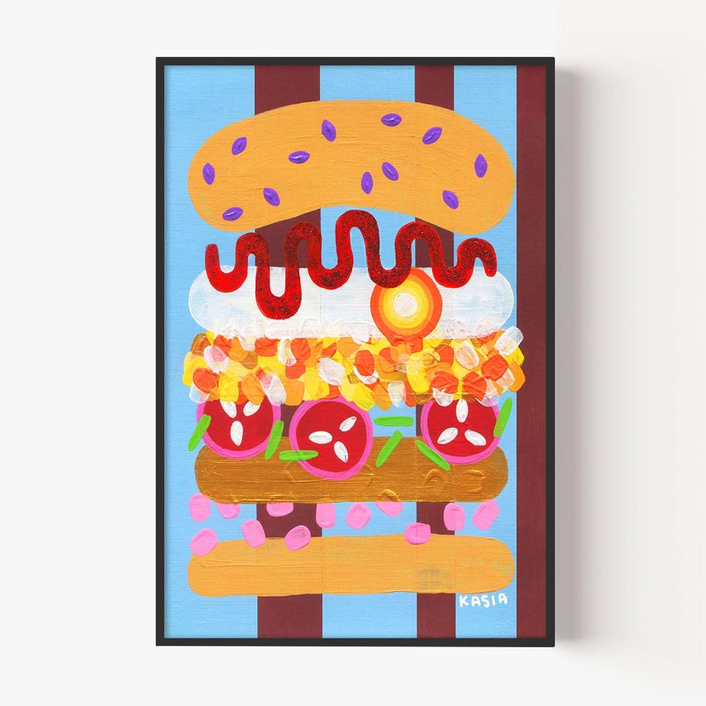 Soft Launch Breakfast-by-Kasia Amanda-wall-art-print-canvas-poster-framed-Gioia