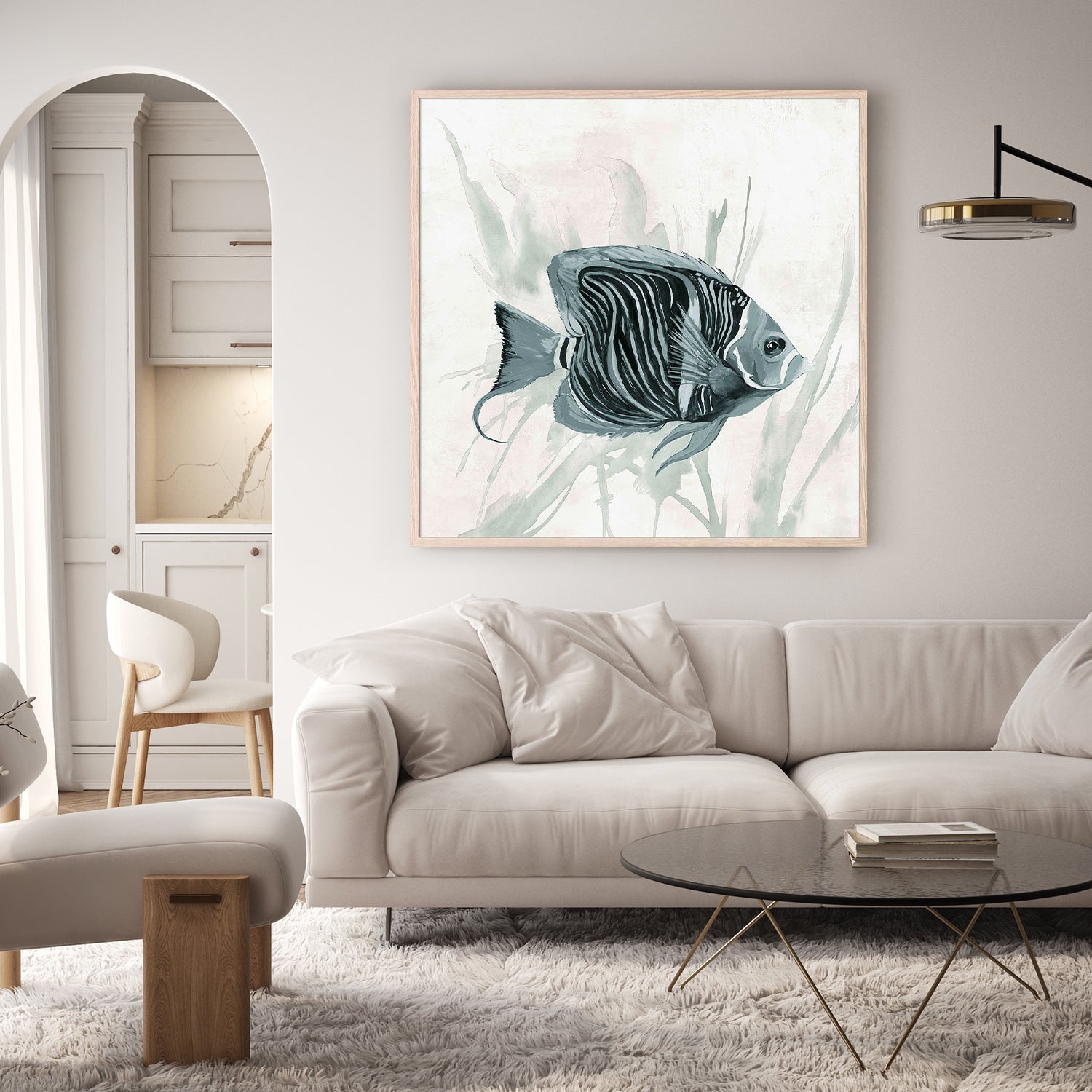 Something Fishy, Style B-by-Jacob Q-wall-art-print-canvas-poster-framed-Gioia