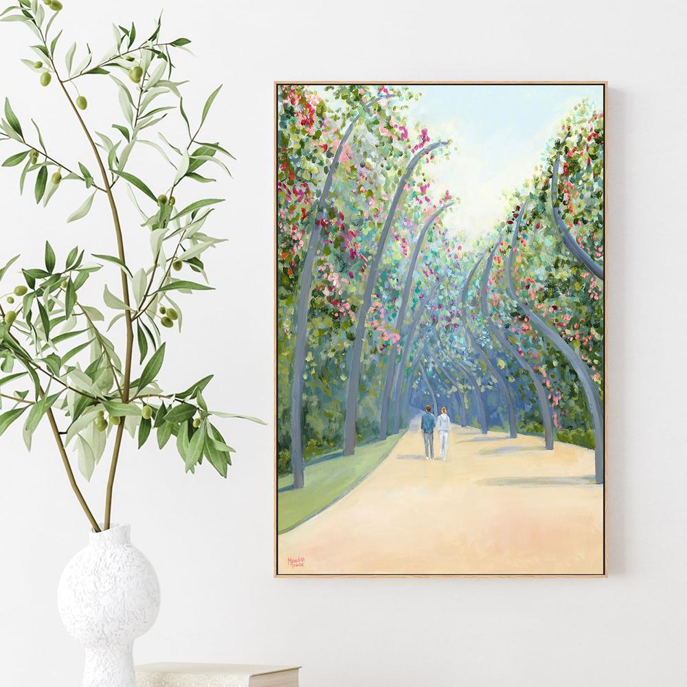Southbank Arbour Walk-by-Meredith Howse-wall-art-print-canvas-poster-framed-Gioia