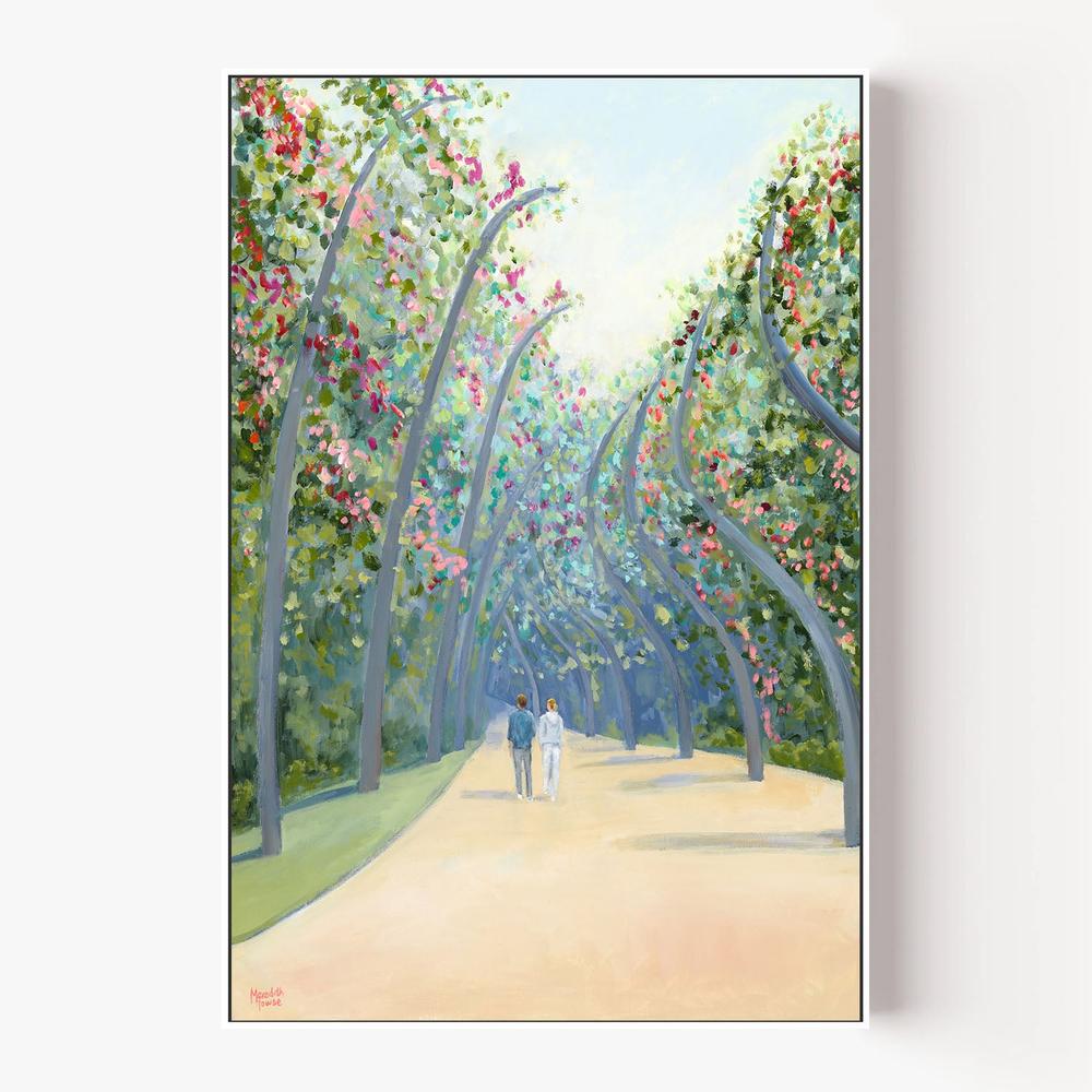 Southbank Arbour Walk-by-Meredith Howse-wall-art-print-canvas-poster-framed-Gioia