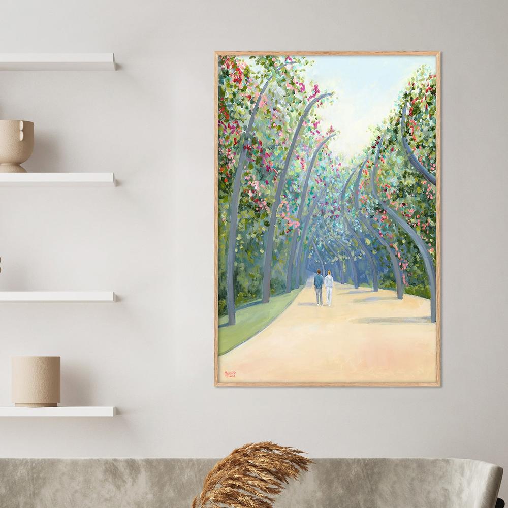 Southbank Arbour Walk-by-Meredith Howse-wall-art-print-canvas-poster-framed-Gioia