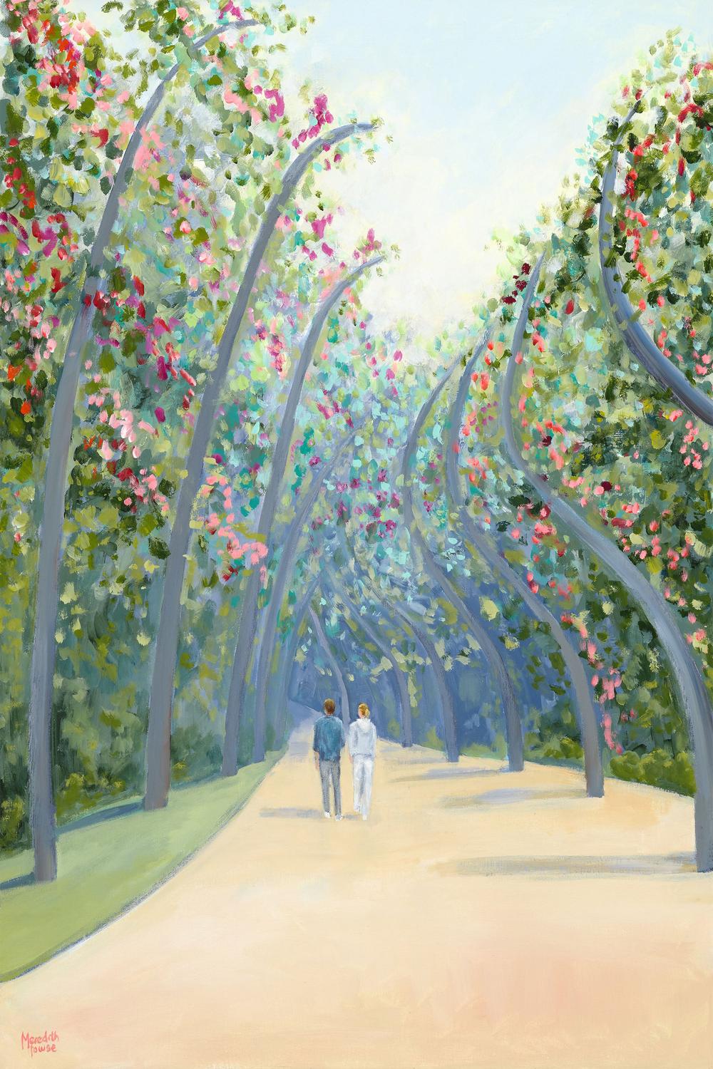 Southbank Arbour Walk-by-Meredith Howse-wall-art-print-canvas-poster-framed-Gioia