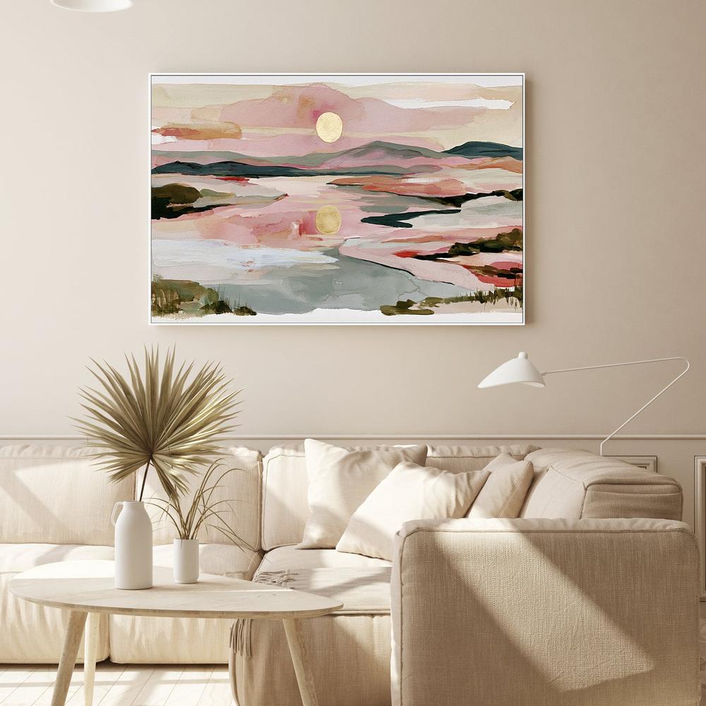 Stillness in Rose-by-Lady Hana-wall-art-print-canvas-poster-framed-Gioia