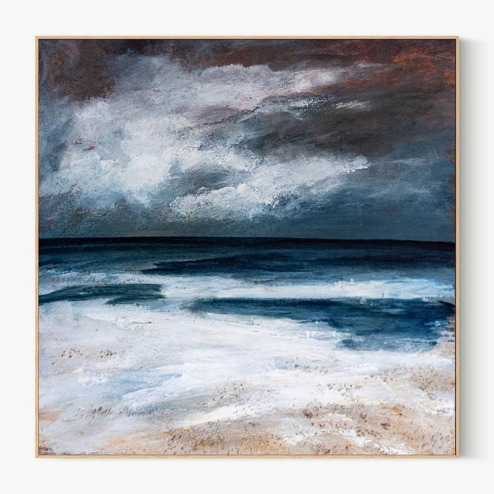 storm on the horizon, Style B-by-Louise O'Hara-wall-art-print-canvas-poster-framed-Gioia