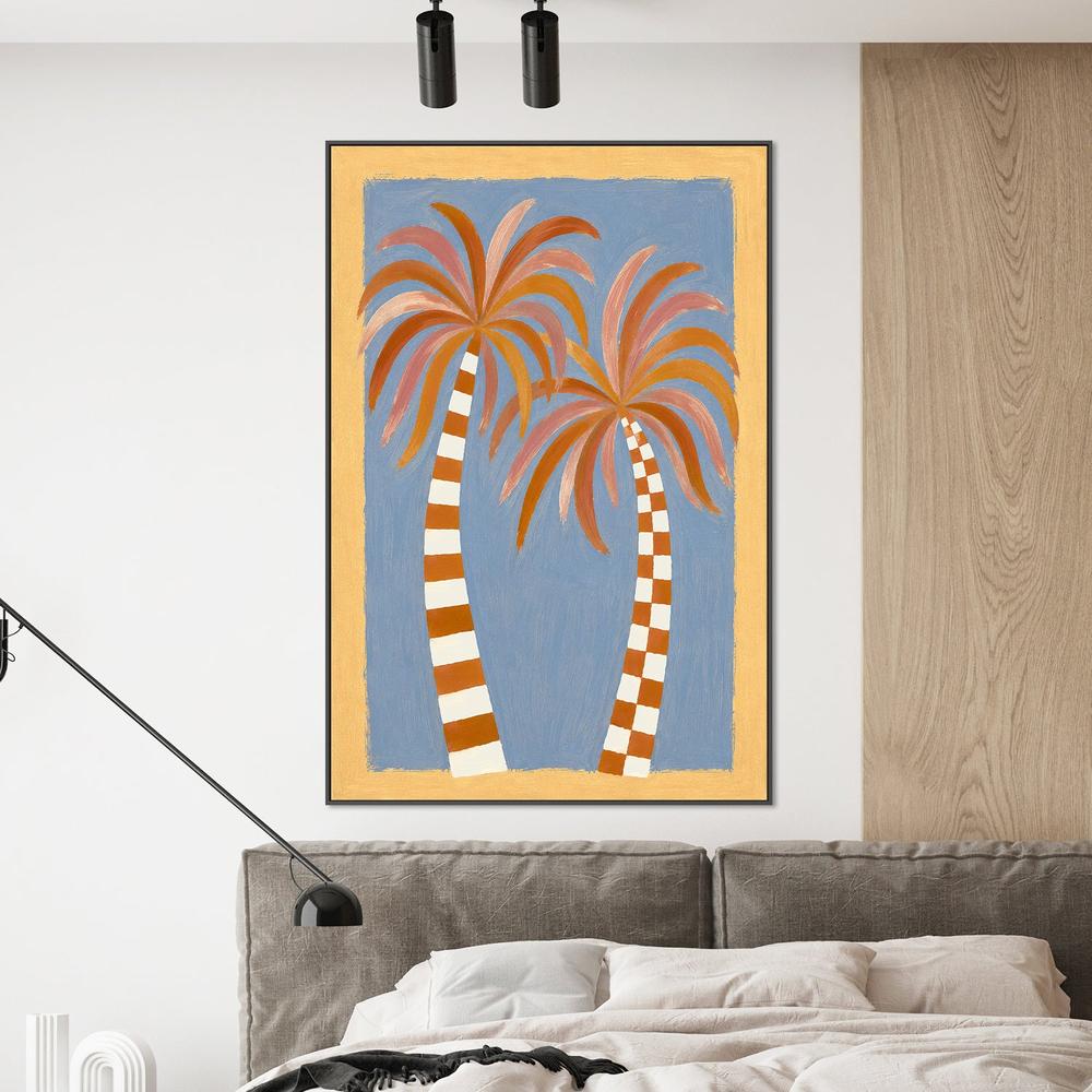Striped Palms-by-Lady Hana-wall-art-print-canvas-poster-framed-Gioia