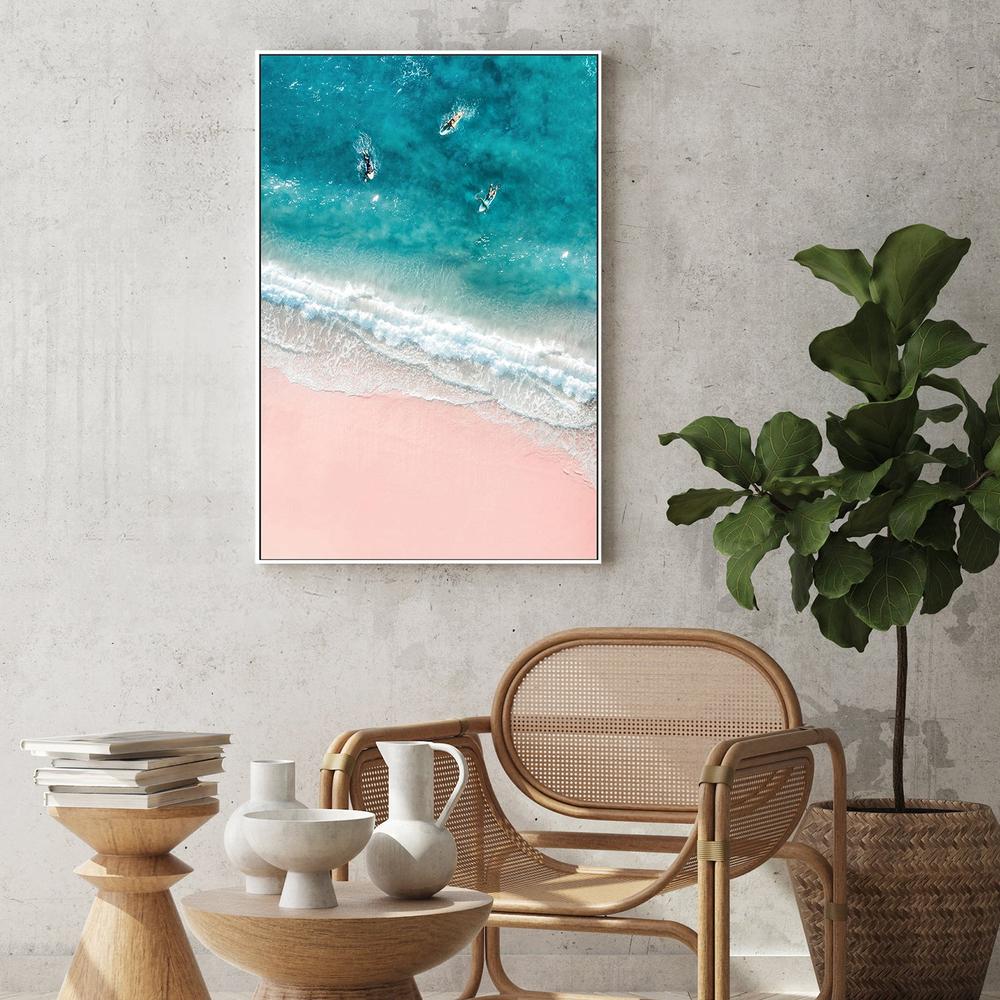 Summer Beach-by-Gal Pittel-wall-art-print-canvas-poster-framed-Gioia