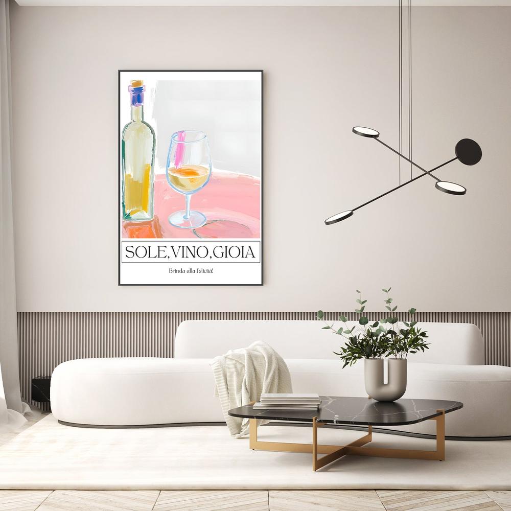 Sun Wine Joy-by-Ohkimiko-wall-art-print-canvas-poster-framed-Gioia