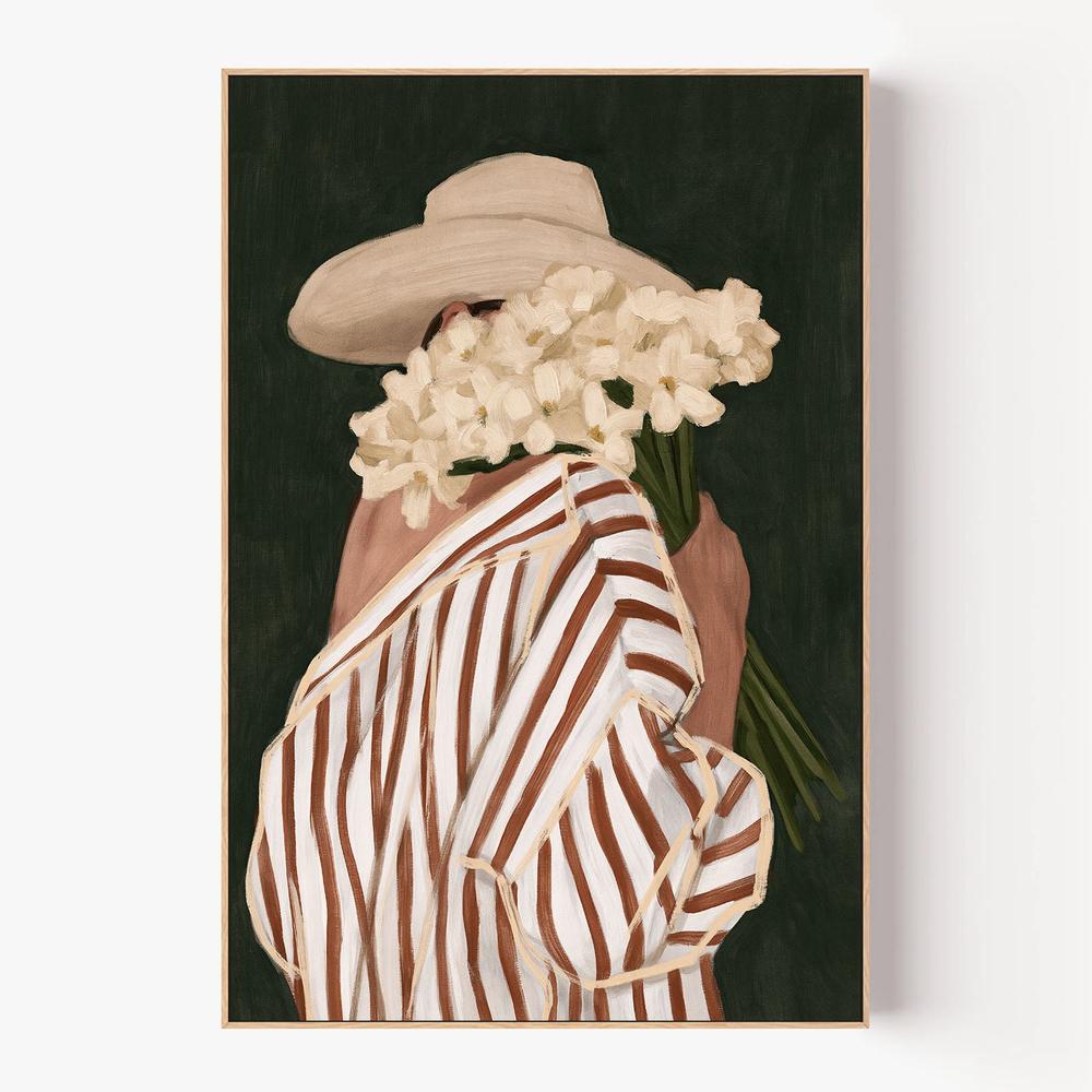Sunday Cuttings-by-Lady Hana-wall-art-print-canvas-poster-framed-Gioia