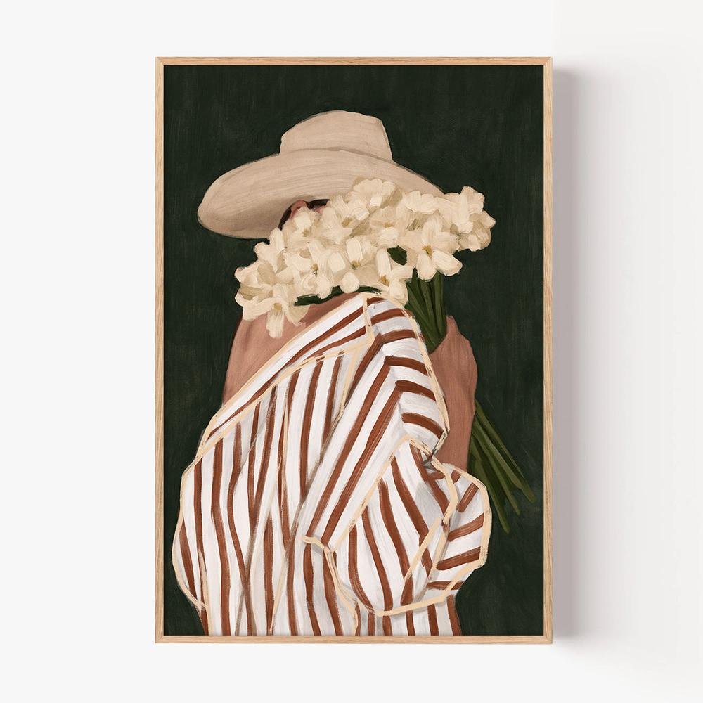 Sunday Cuttings-by-Lady Hana-wall-art-print-canvas-poster-framed-Gioia