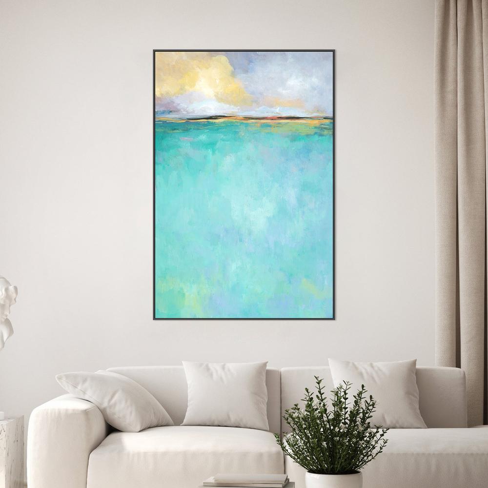 Sunny Day at Sea-by-Jacob Q-wall-art-print-canvas-poster-framed-Gioia