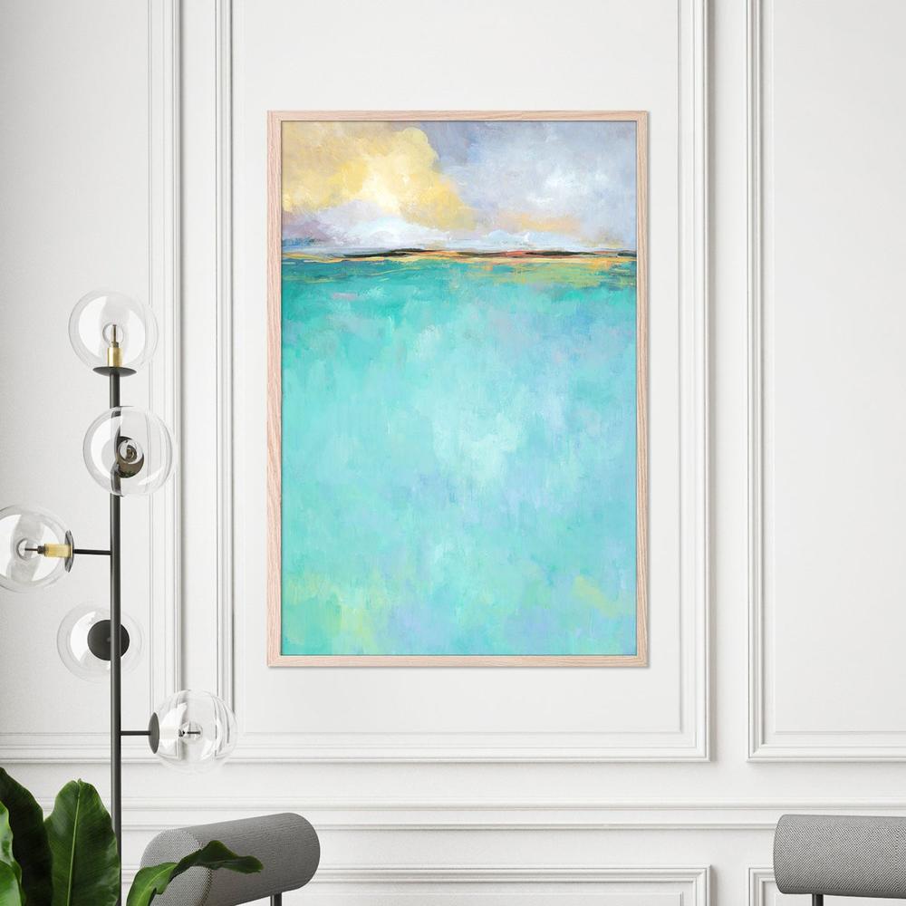 Sunny Day at Sea-by-Jacob Q-wall-art-print-canvas-poster-framed-Gioia
