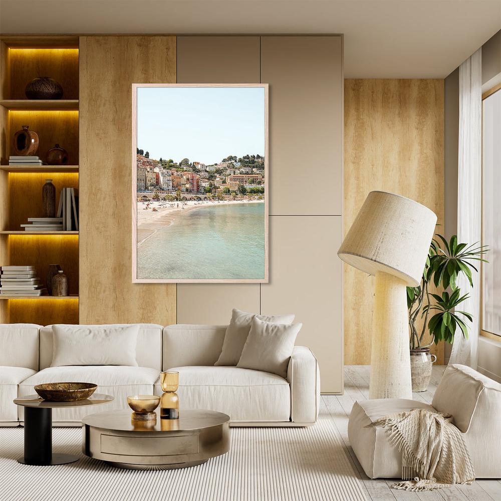 Sunny Mediterranean Coast-by-Henrike Schenk-wall-art-print-canvas-poster-framed-Gioia