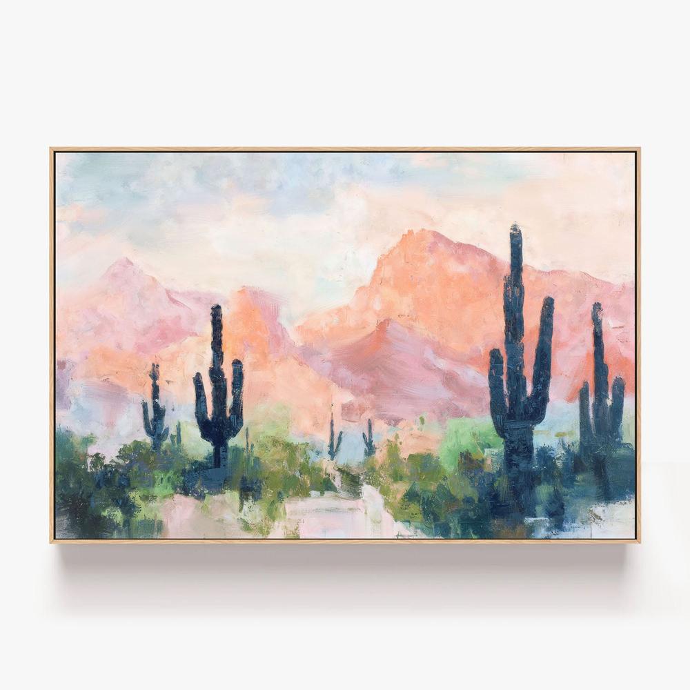 Sunset Desert, Style B-by-Nina Blue-wall-art-print-canvas-poster-framed-Gioia